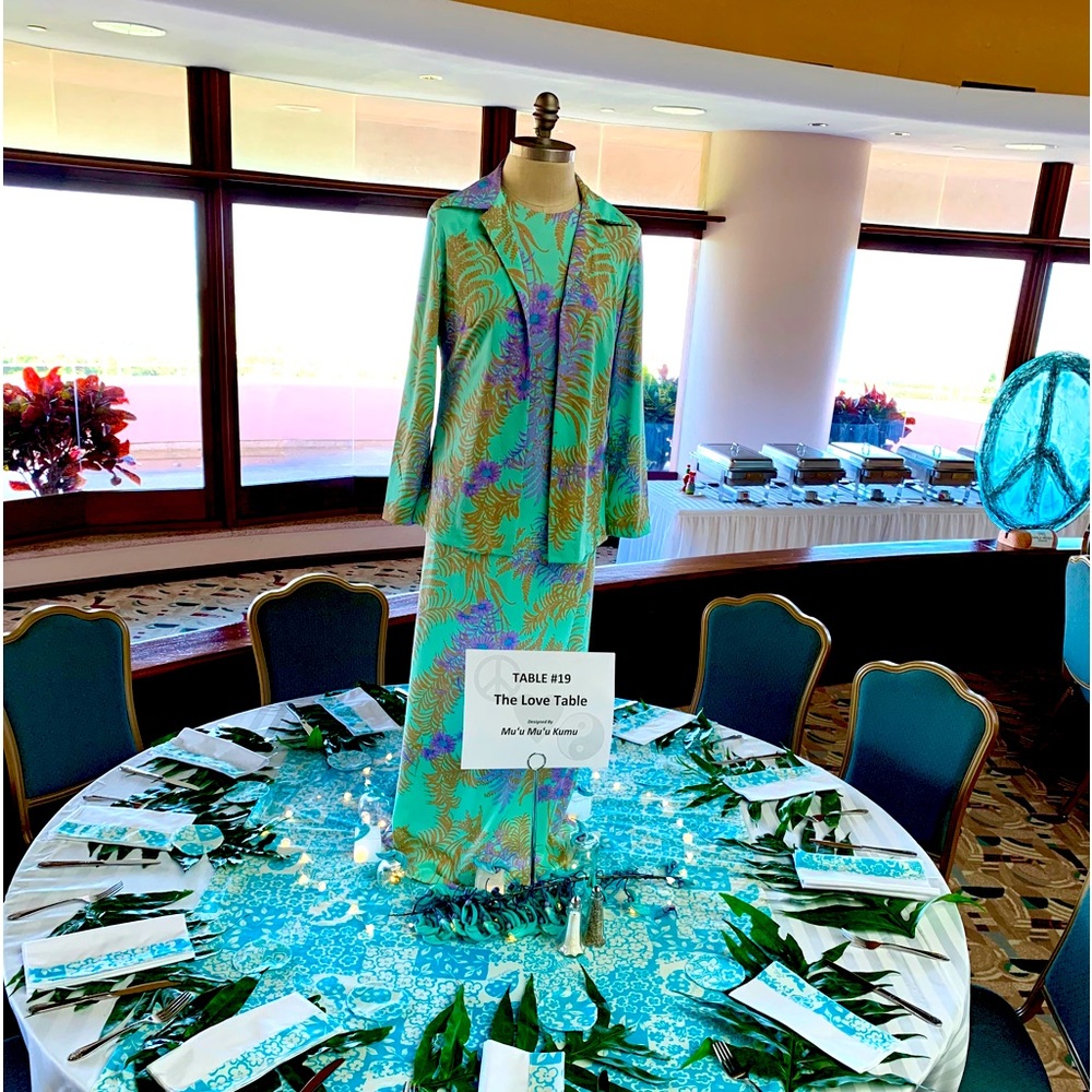 Vintage Maui label 2pc dress + jacket